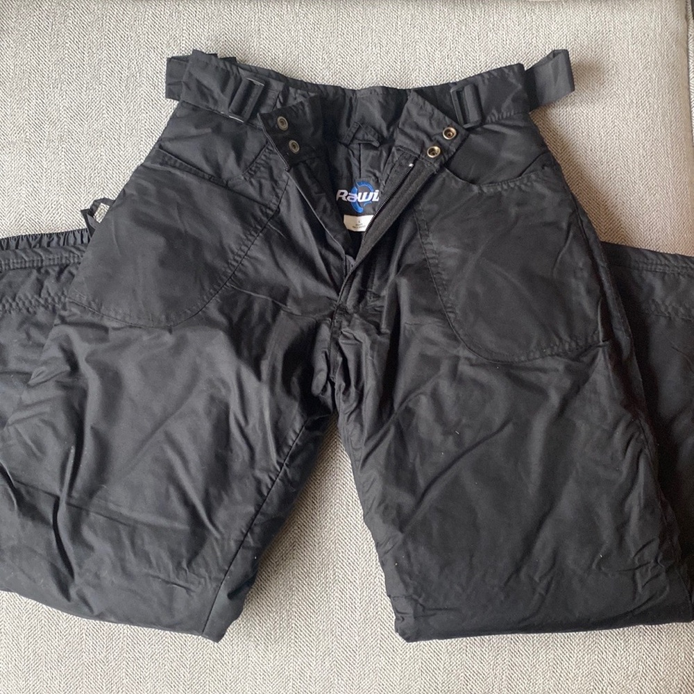 Youth size blank snow pants - unisex
